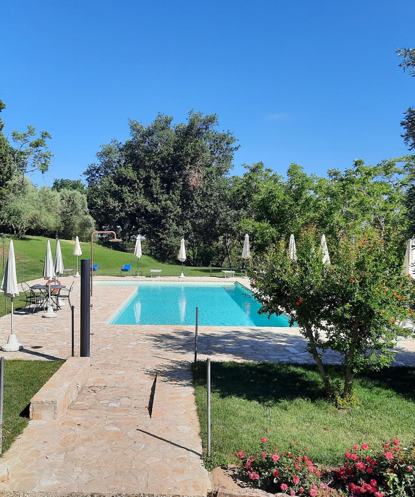 Agriturismo Tenuta Conti Faina Fratta Todina Eksteriør bilde