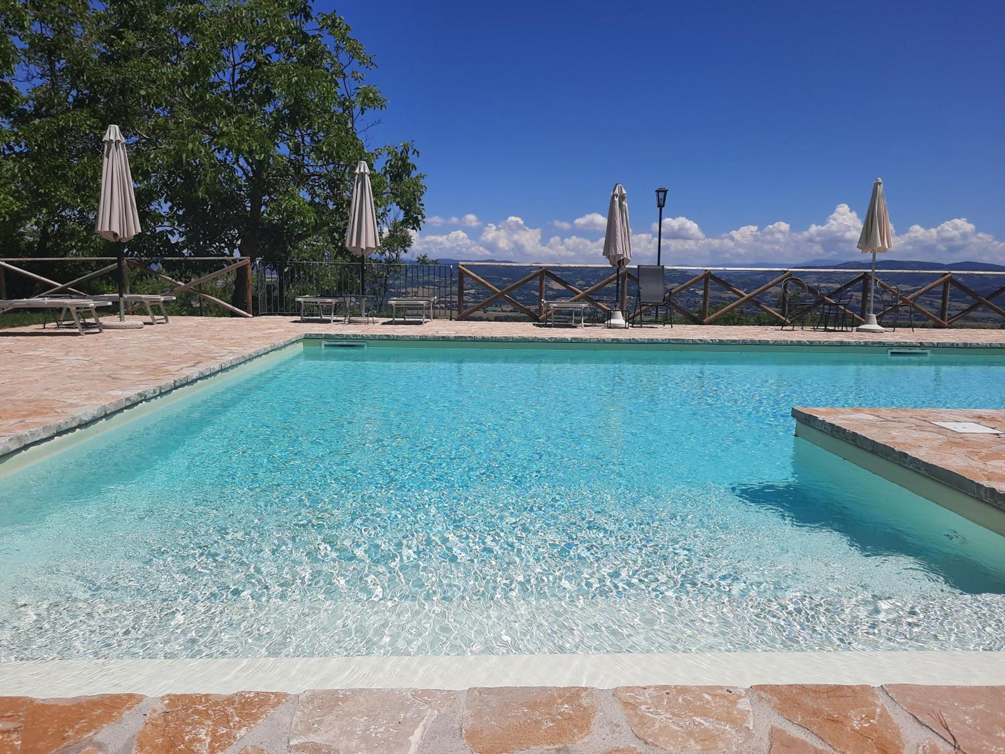 Agriturismo Tenuta Conti Faina Fratta Todina Eksteriør bilde